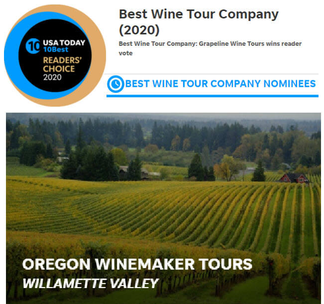 USA Today Best Wine Tasting Tour Oregon winemaker tours